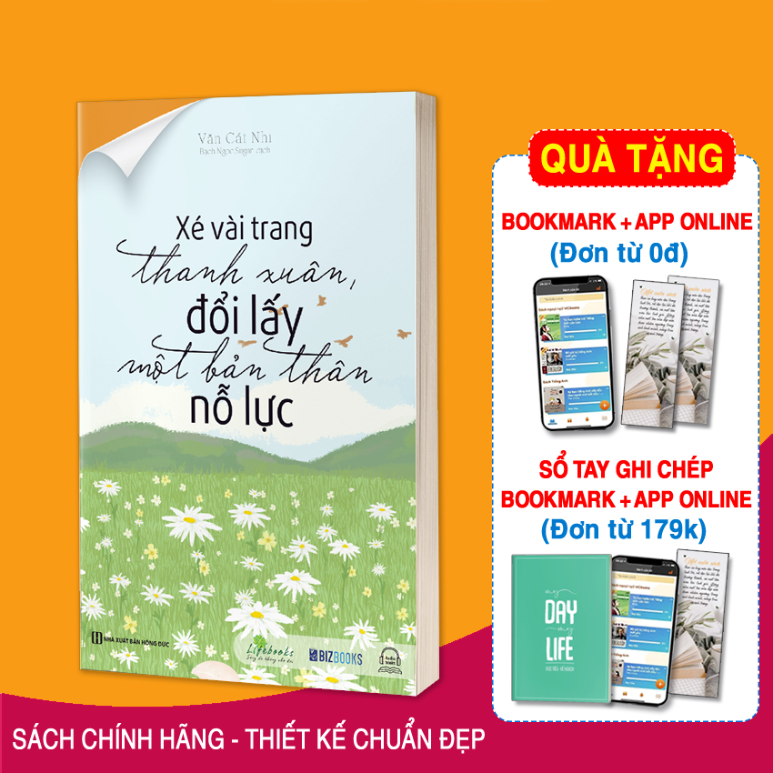 Sách –  Xé vài trang thanh xuân, đổi lấy một bản thân nỗ lực