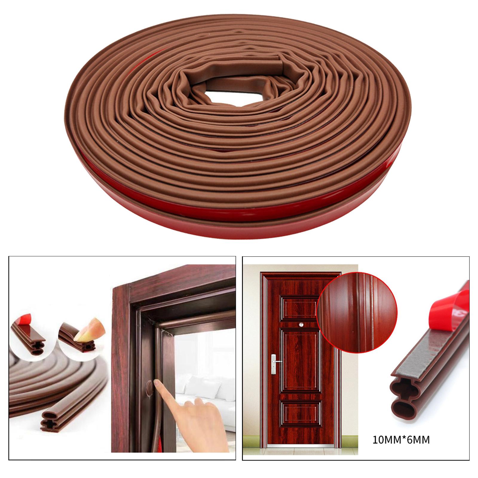 Universal Garage Door Seal Strip DIY Weather Sealing Strip for Garage Door Self Adhesive Foam Window Seal Strip