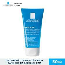 COMBO LA ROCHE-POSAY TẨY TRANG DÀNH CHO DA DẦU MỤN ULTRA OILY 100ML VÀ SỮA RỬA MẶT DẠNG GEL EFFACLER 50ML