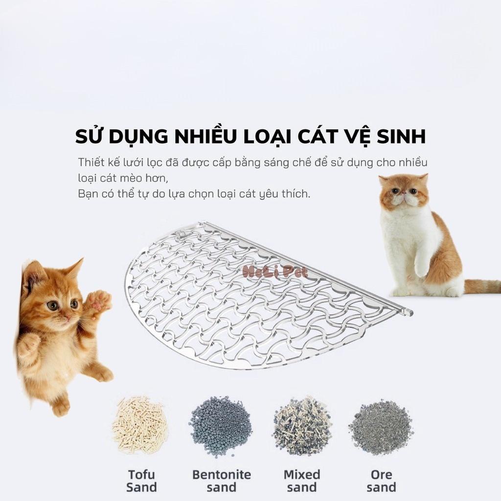 Nhà Vệ Sinh Thông Minh Minion Cho Mèo Dùng App, Lồng Dọn Phân Tự Động Cho Thú Cưng