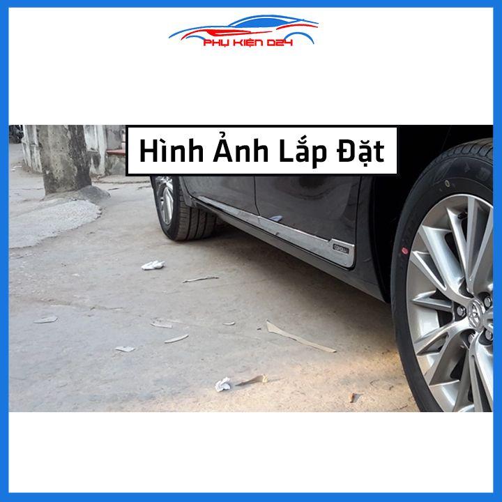 Ốp nẹp sườn Altis 2014-2015-2016-2017-2018-2019-2020 mạ crom trang trí bảo vệ xe