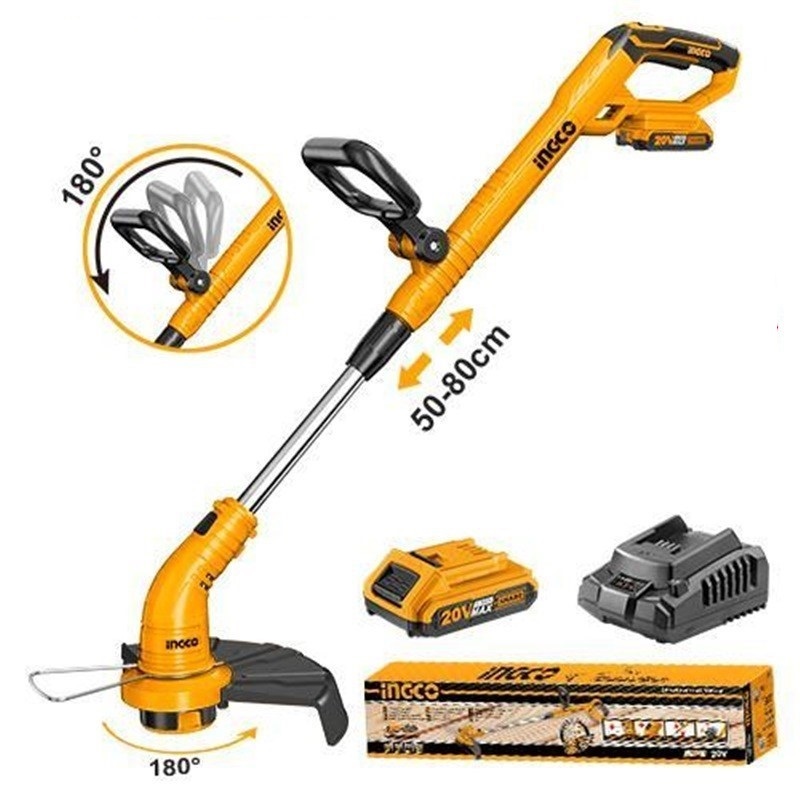 Máy cắt cỏ dùng pin Lithium 20V ingco CGTLI20301