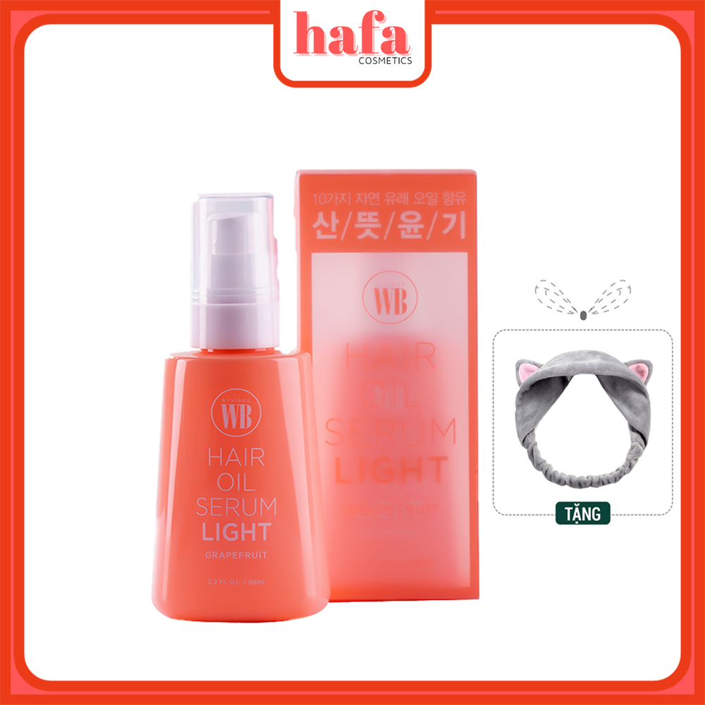 Tinh chất dưỡng tóc chắc khoẻ, bóng mượt Wonder Bath Grapefruit Hair Oil Serum 65ML