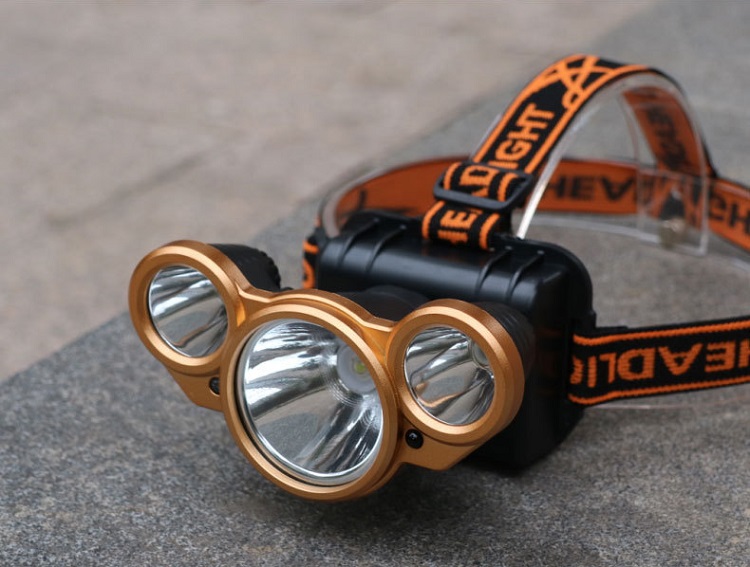 Đèn pin đeo trán, đèn pin đội đầu độ sáng cao, chống nước tốt M101 ( TẶNG 03 NÚT KẸP ĐA NĂNG GIỮ CỐ ĐỊNH NGẪU NHIÊN )