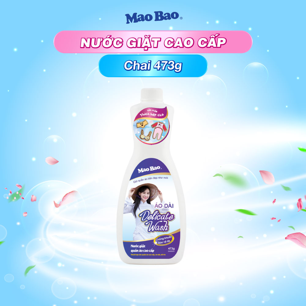 Nước Giặt Quần Áo Cao Cấp Mao Bao 473g