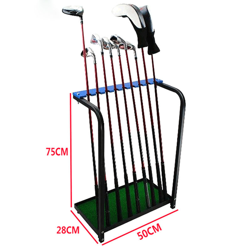 Giá đỡ gậy golf loại khung thép cài được 9 gậy chắc chắn GG022