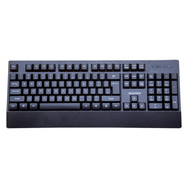 BÀN PHÍM Newmen E400-AMG Black – Office Keyboard_ HÀNG CHÍNH HÃNG