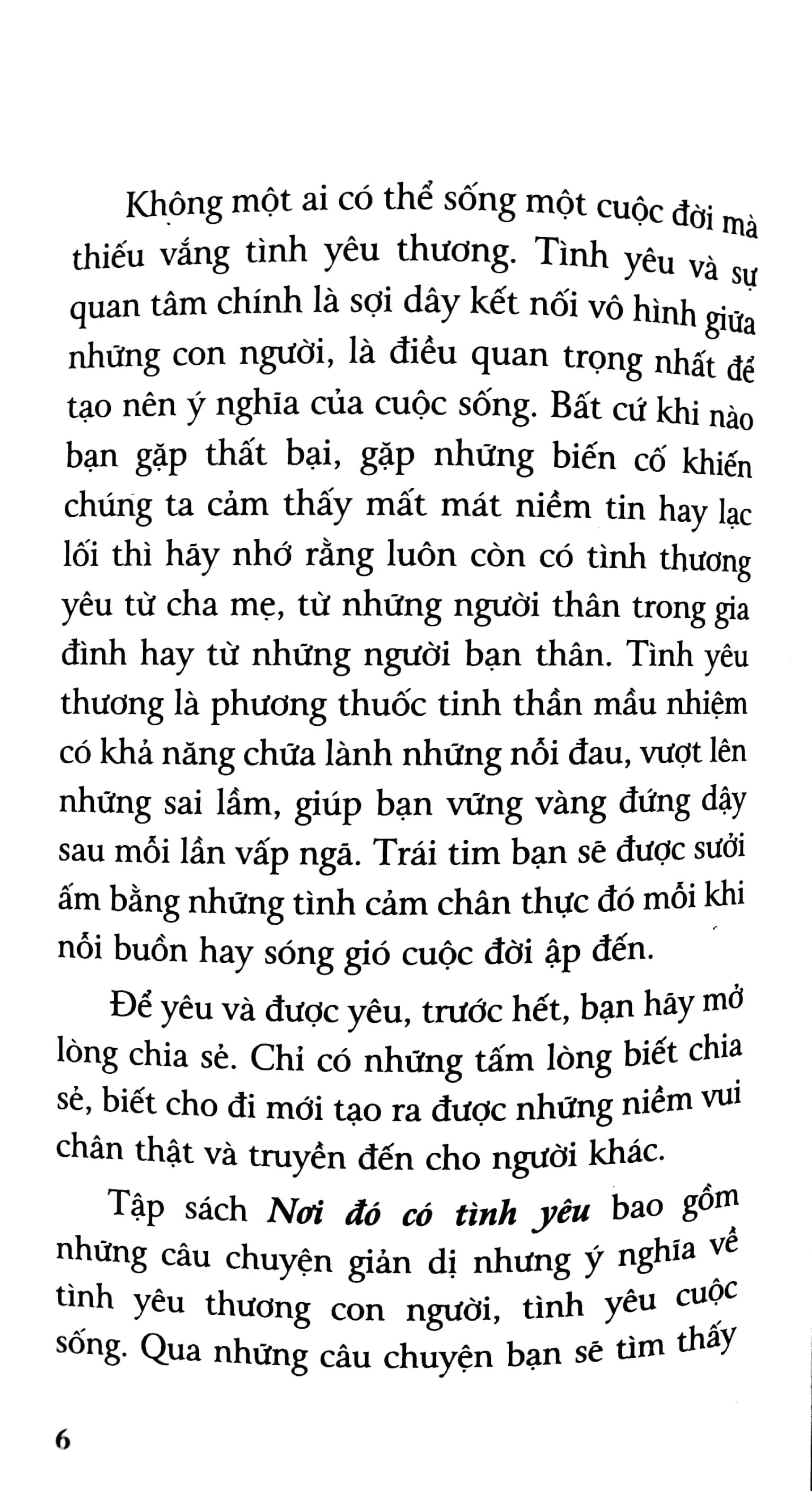 Nơi Đó Có Tình Yêu