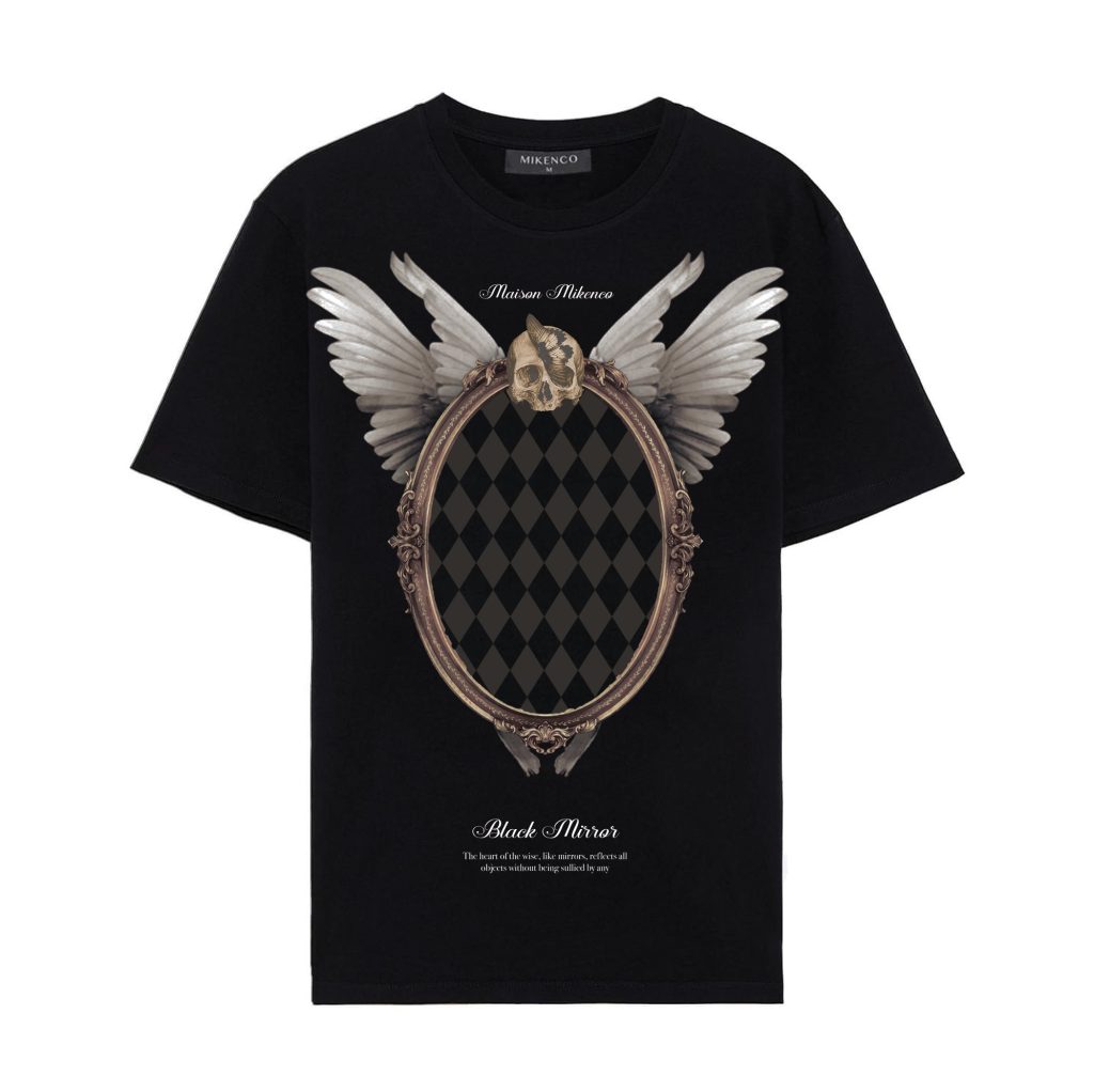 Áo phông nam MIKENCO Black mirror tshirt