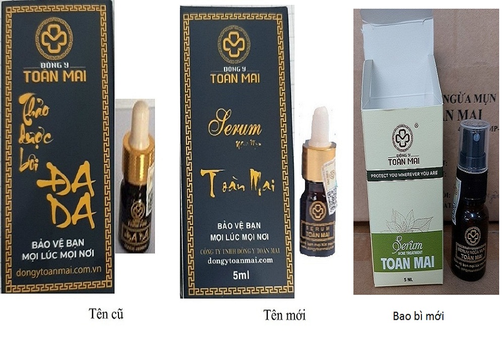 SERUM NGỪA MỤN TOÀN MAI Đa Năng 5 ml Mụn bọc, mủ, giời leo, côn trùng độc cắn, dị ứng, hoại tử, u bướu ,...