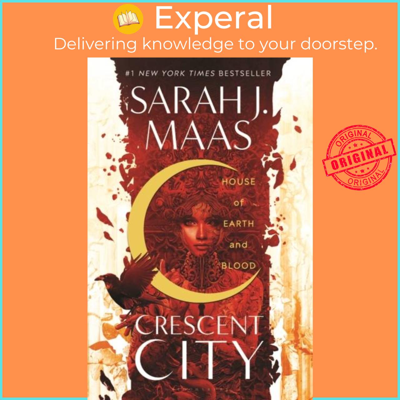 Sách - House of Earth and Blood - The first instalment of the epic Crescent Cit by Sarah J. Maas (UK edition, hardcover)