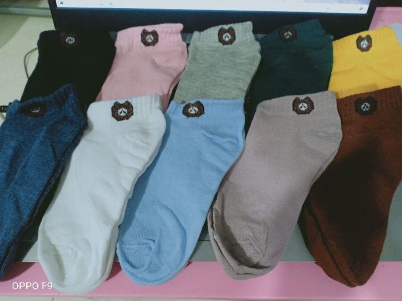 Combo 10 đôi 1 túi tất gấu