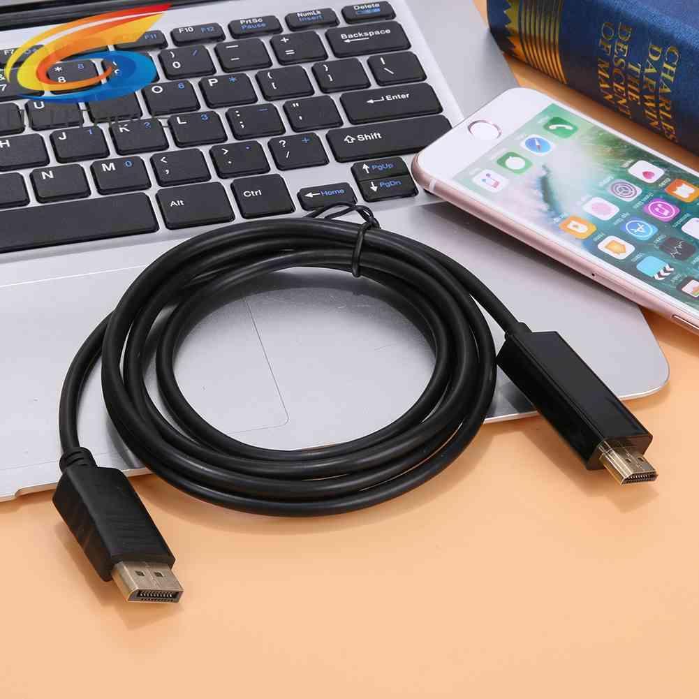 Cáp ChuyểN ĐổI 1.8m DisplayPort Sang HDMI 1080P