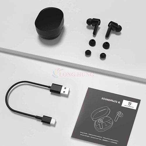 Tai nghe Bluetooth True Wireless Soundpeats Q - Hàng chính hãng