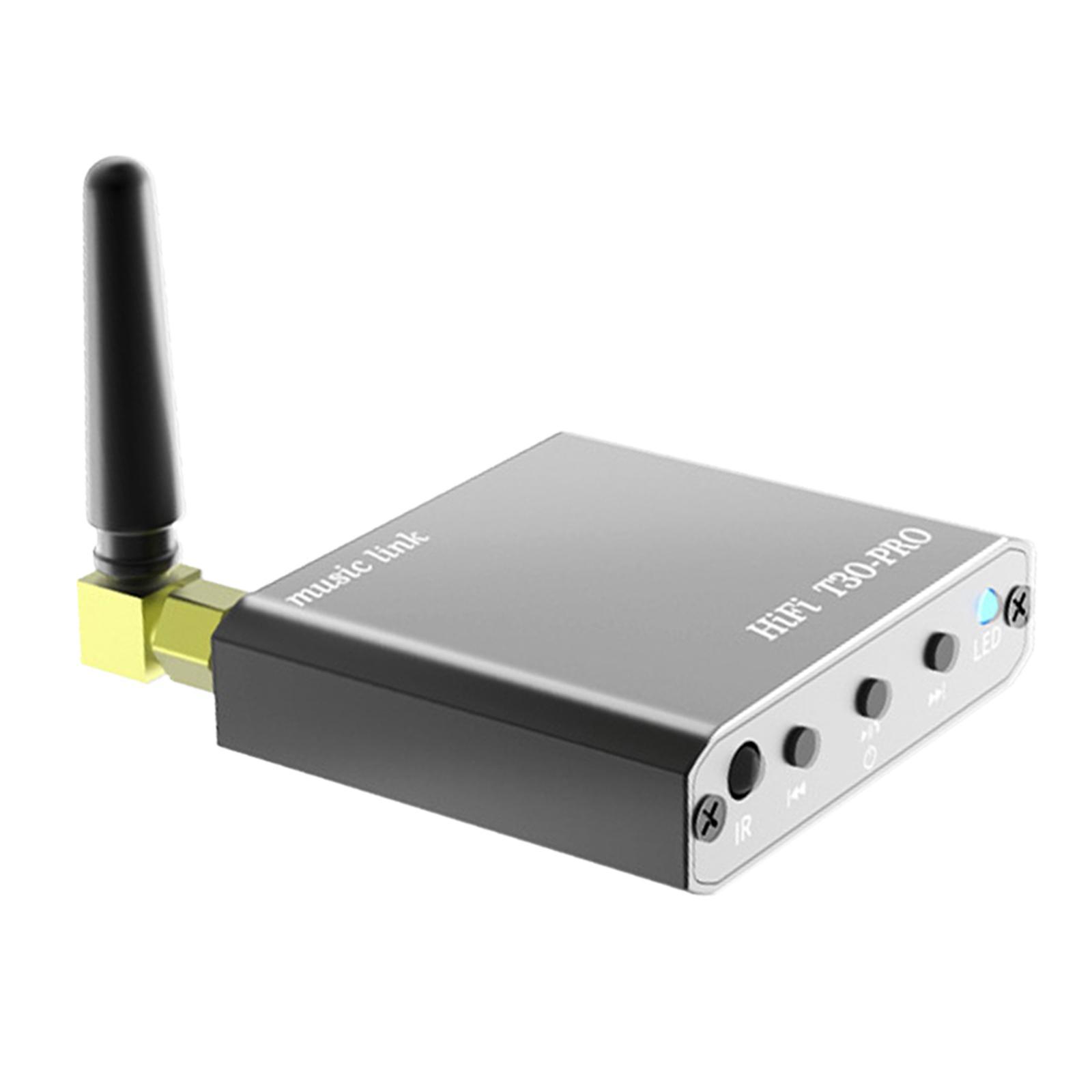 5.2 Receiver for Car, AUX Adapter, Music Receiver for Home Stereo/Wired Headphones/Hands Free Call