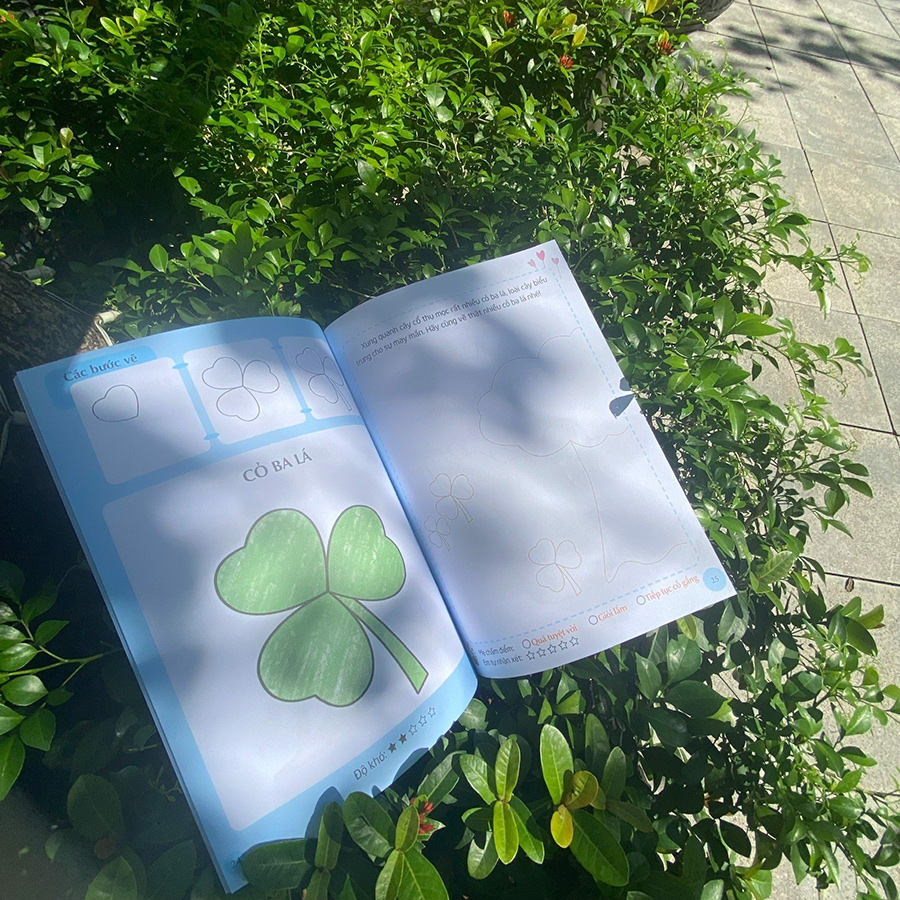 Em Tập Vẽ Và Tô Màu