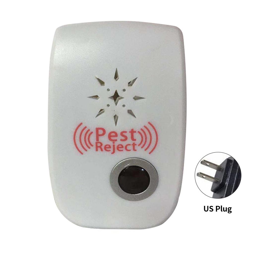Pest Repeller Sonic 80㎡ Insect Repeller Electric Low-noise Home Pest Control Device, US Plug