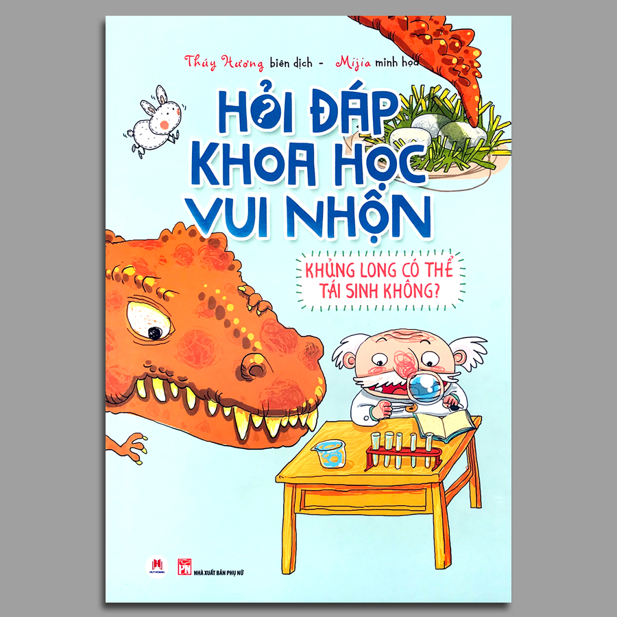 Combo 2 cuốn: Hỏi đáp khoa học vui nhộn (Khủng long có thể tái sinh không? + Kiến có thắng được voi không)