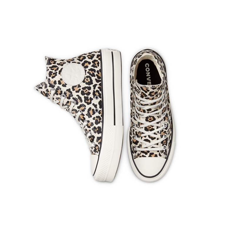 Giày Converse Chuck Taylor All Star Leopard Print Lift Hi Top 570915C