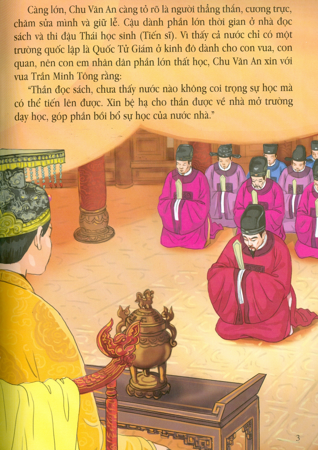 Tranh Truyện Lịch Sử Việt Nam - Chu Văn An