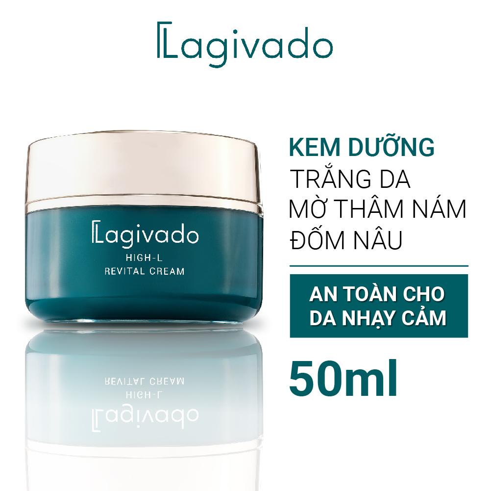 Kem dưỡng trắng và trẻ hóa da Lagivado High-L Revital Cream với Fragaria vesca 51,4% - 50 g