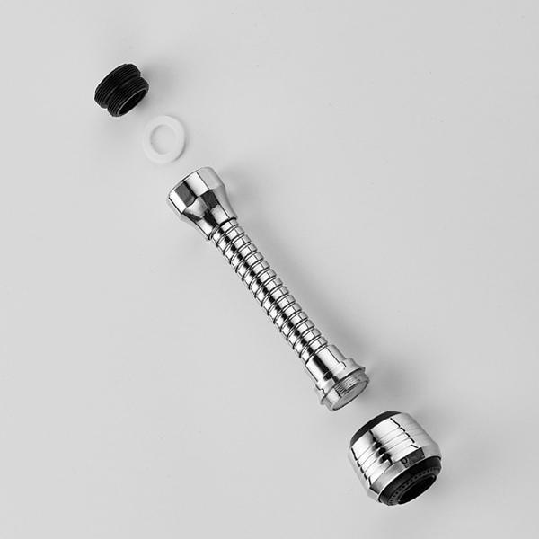 Vòi Xịt Tăng Áp Inox Xoay 360 Độ Vouller (Màu Bạc) - Hàng Chính Hãng