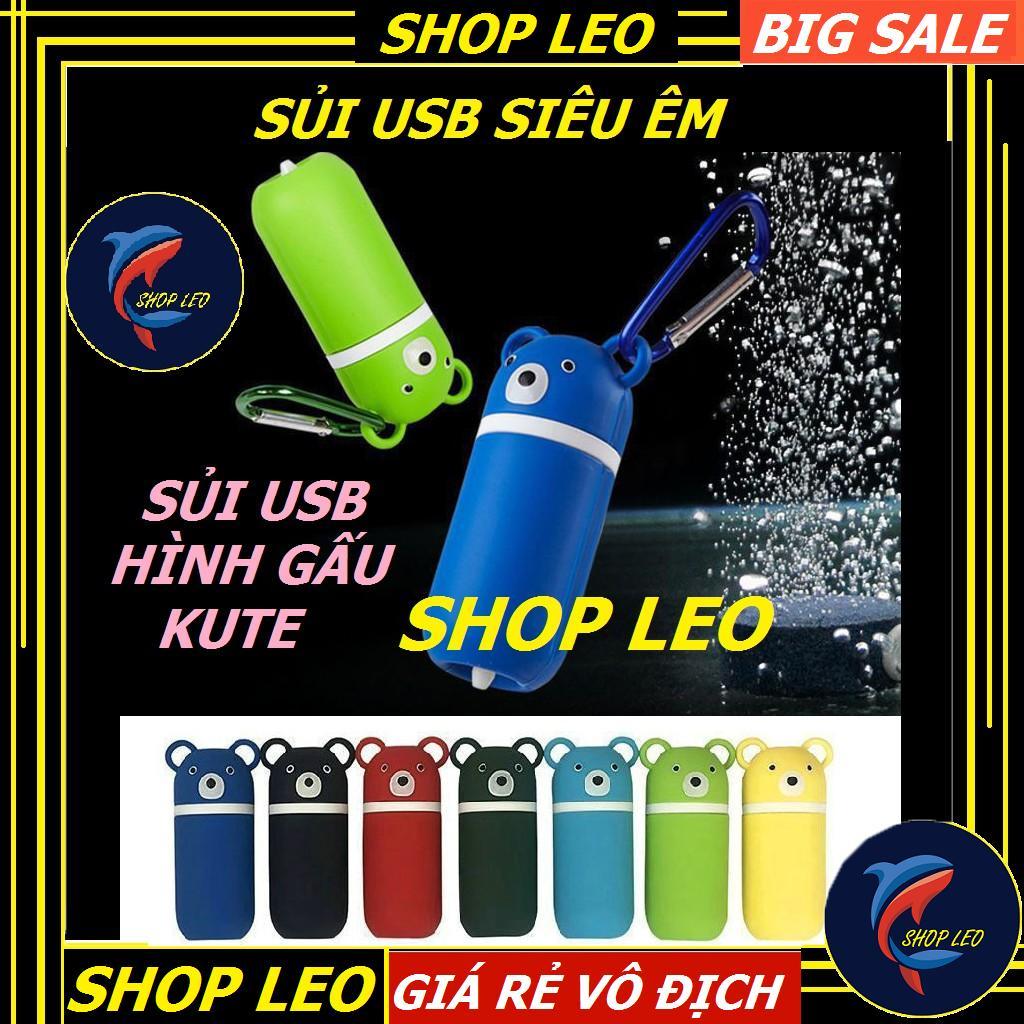 (siêu rẻ) Sủi USB (siêu êm) hình gấu KUTE - Sủi cắm sạc dự phòng - cắm sạc tích điện - phụ kiện cá cảnh