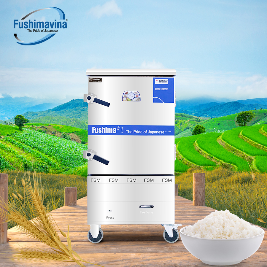 [CỬA HÀNG CHÍNH HÃNG] Tủ cơm gas 8 khay