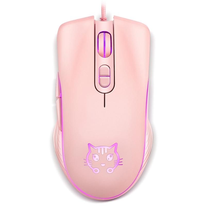 Y8AC 2400DPI Chuột Máy Tính Có Dây 7 Màu LED Backlit Đèn Nền Cho Văn Phòng Nhà Game Thủ Tương Thích Với Laptop máy Tính Để Bàn