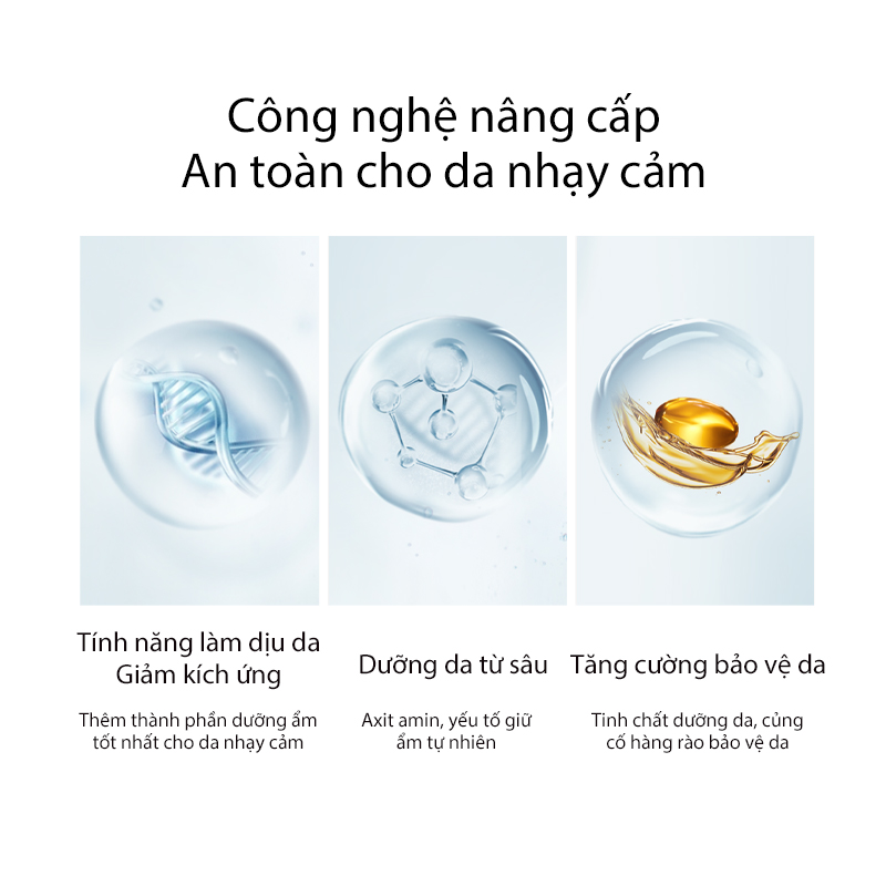 Nước Tẩy Trang Perfect Diary AMINO ACID Làm Sạch Sâu Dịu Nhẹ Giảm Kích Ứng 50ML