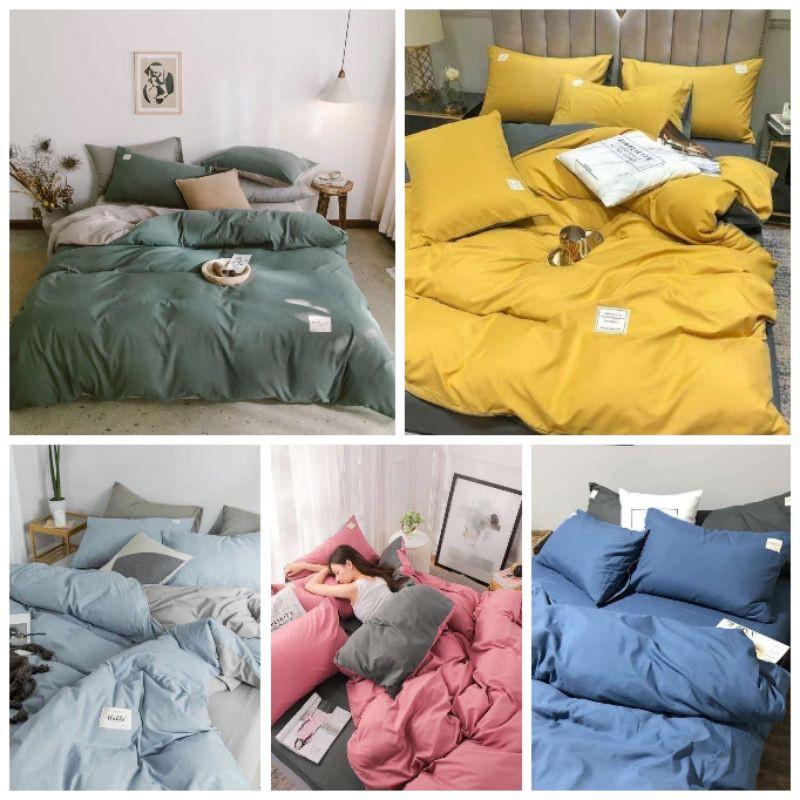 Bộ chăn ga gối cotton đũi cao cấp Tici. Đủ mẫu và size . Mẫu mới bổ sung