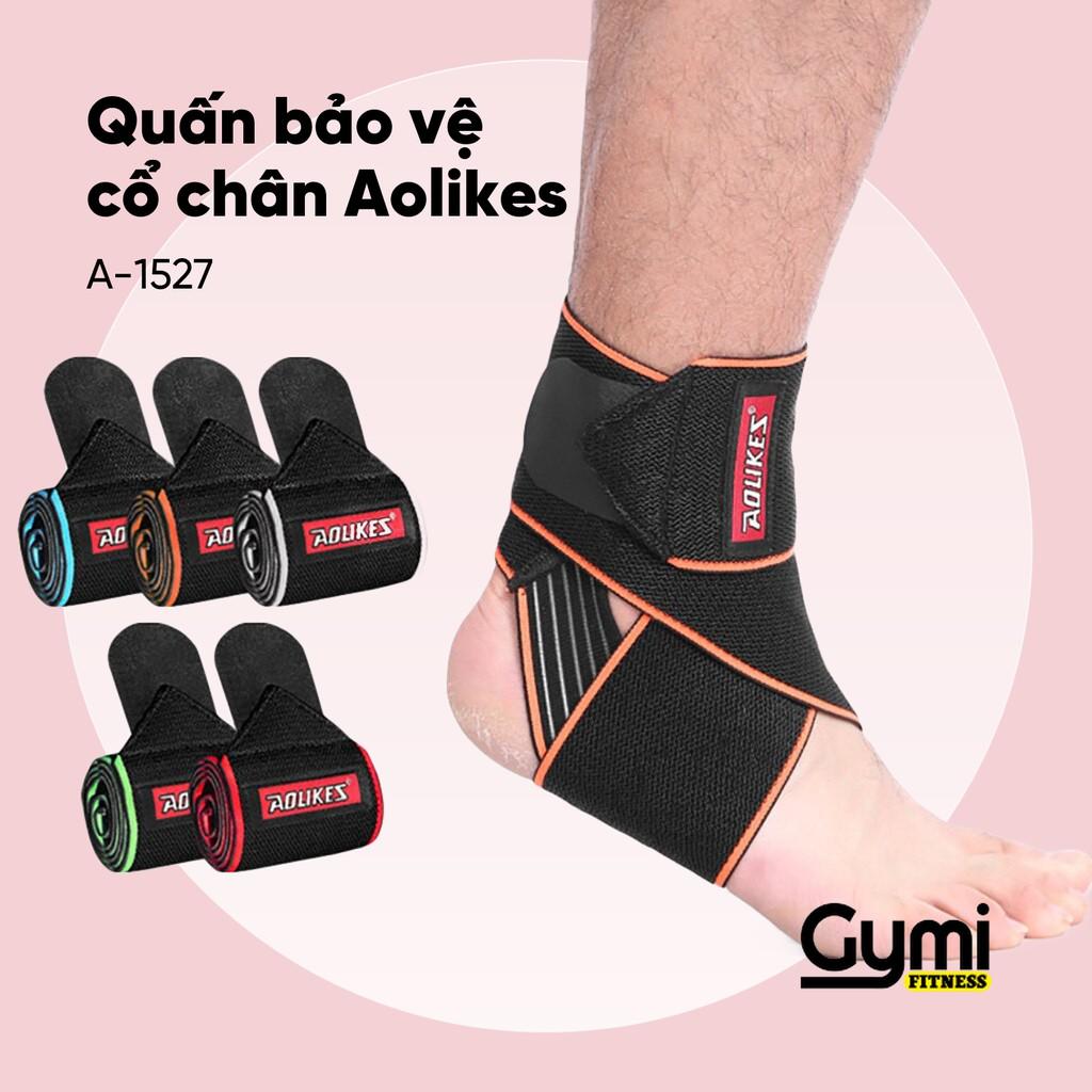 Băng Cuốn Cổ Chân Aolikes A-1527 | Đai Quấn Bảo Vệ Mắc Cá Chân Cao Cấp Chính Hãng