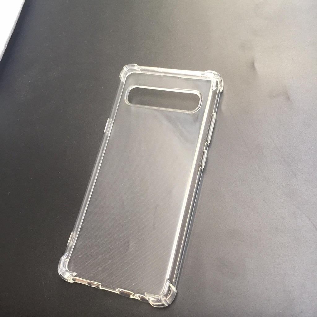 Ốp Lưng silicon SS Galaxy S10 5G Dẻo Trong Suốt Chống Sốc Bảo Vệ 4 Góc Máy