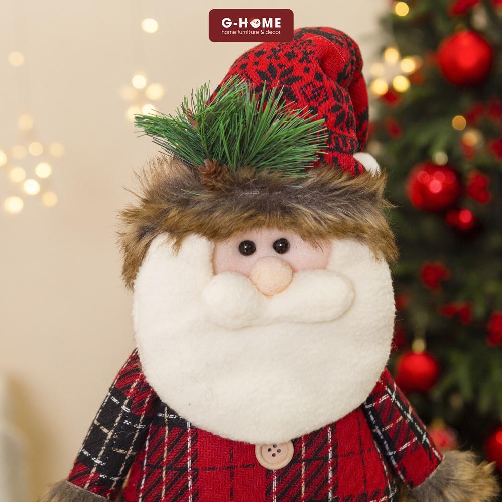 Thú bông ông già Noel, người tuyết, tuần lộc đỏ đáng yêu Ghome trang trí Noel quà tặng Giáng sinh cho bé THUB22 M2