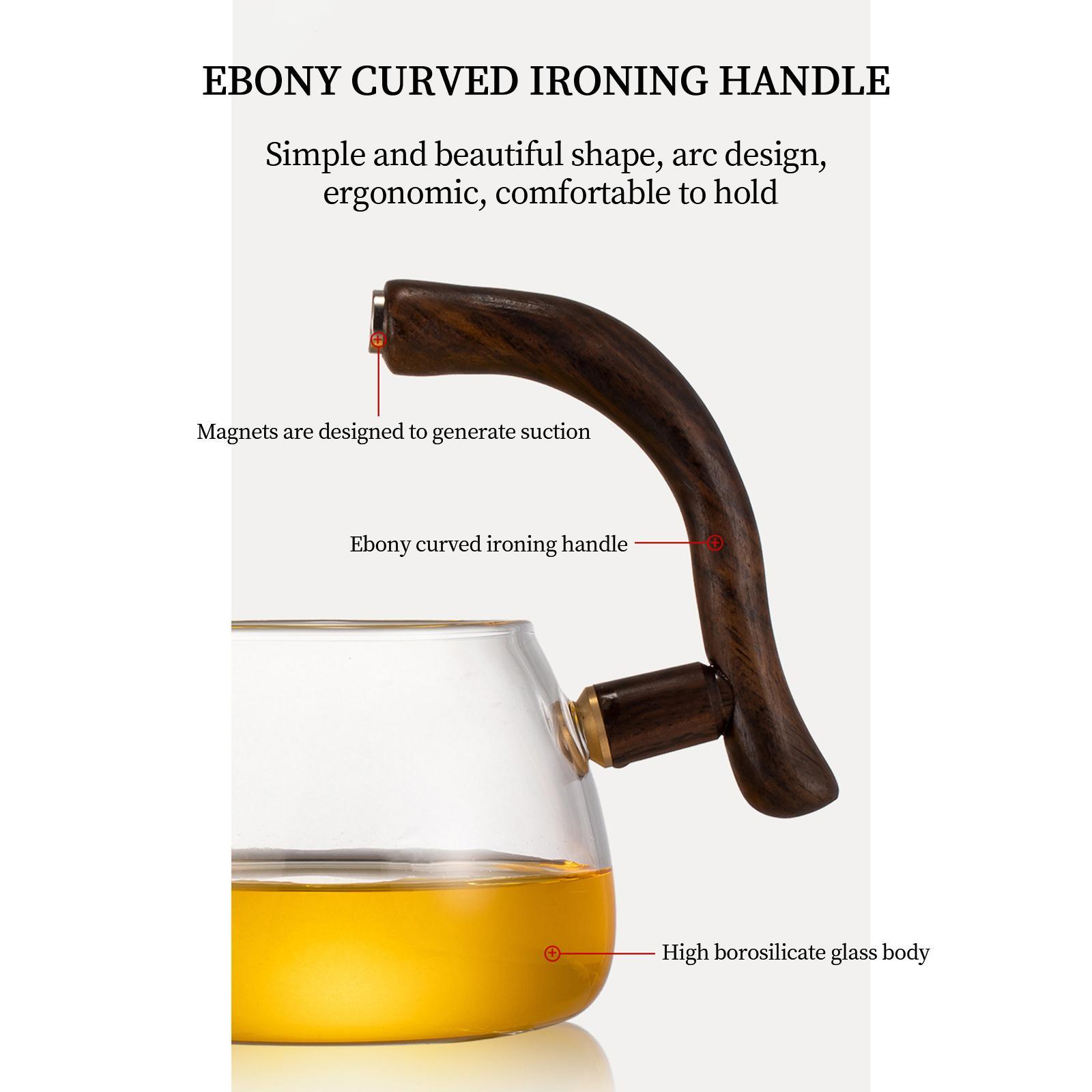 Glass Teapot Infuser Drip Pot Tea Making Infuser Tea Drip Pot for Home