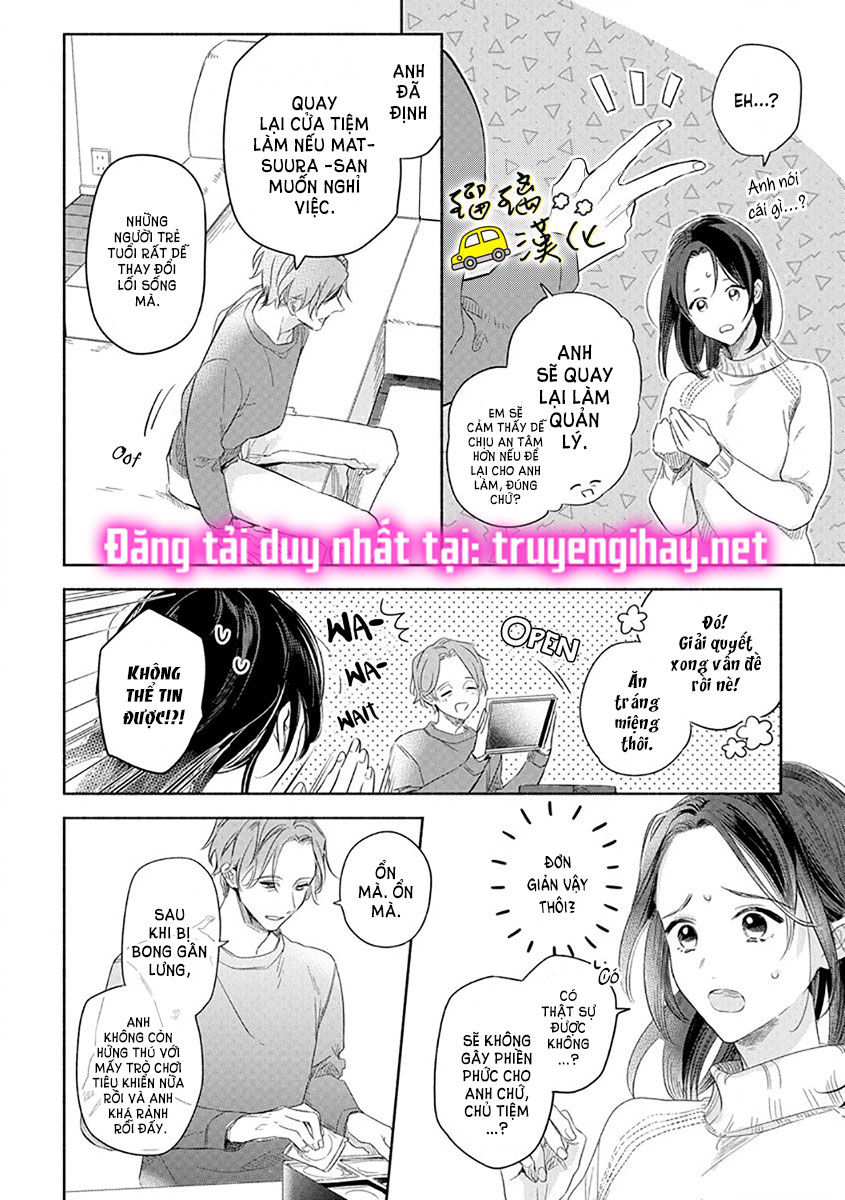 mối tình ngọt ngào của chàng trai nổi tiếng và cô nàng trầm lặng chapter 6.1 11