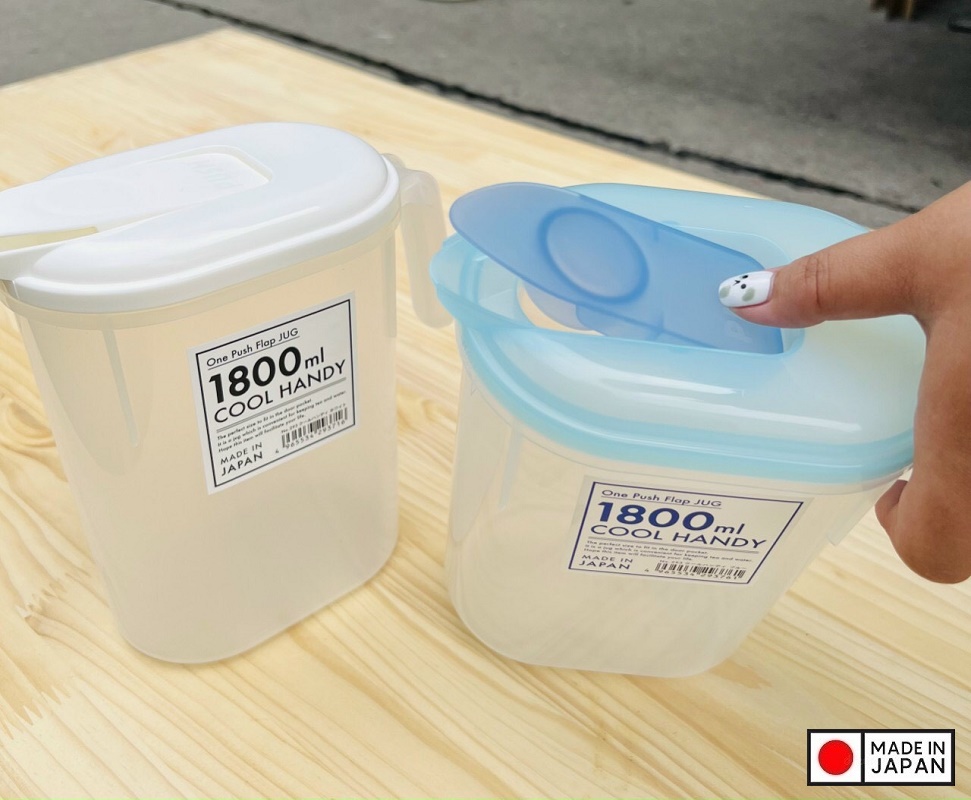 Bình đựng nước có quai Cool Handy 1.8L - Hàng nội địa Nhật Bản (Made in Japan) (Giao màu ngẫu nhiên)