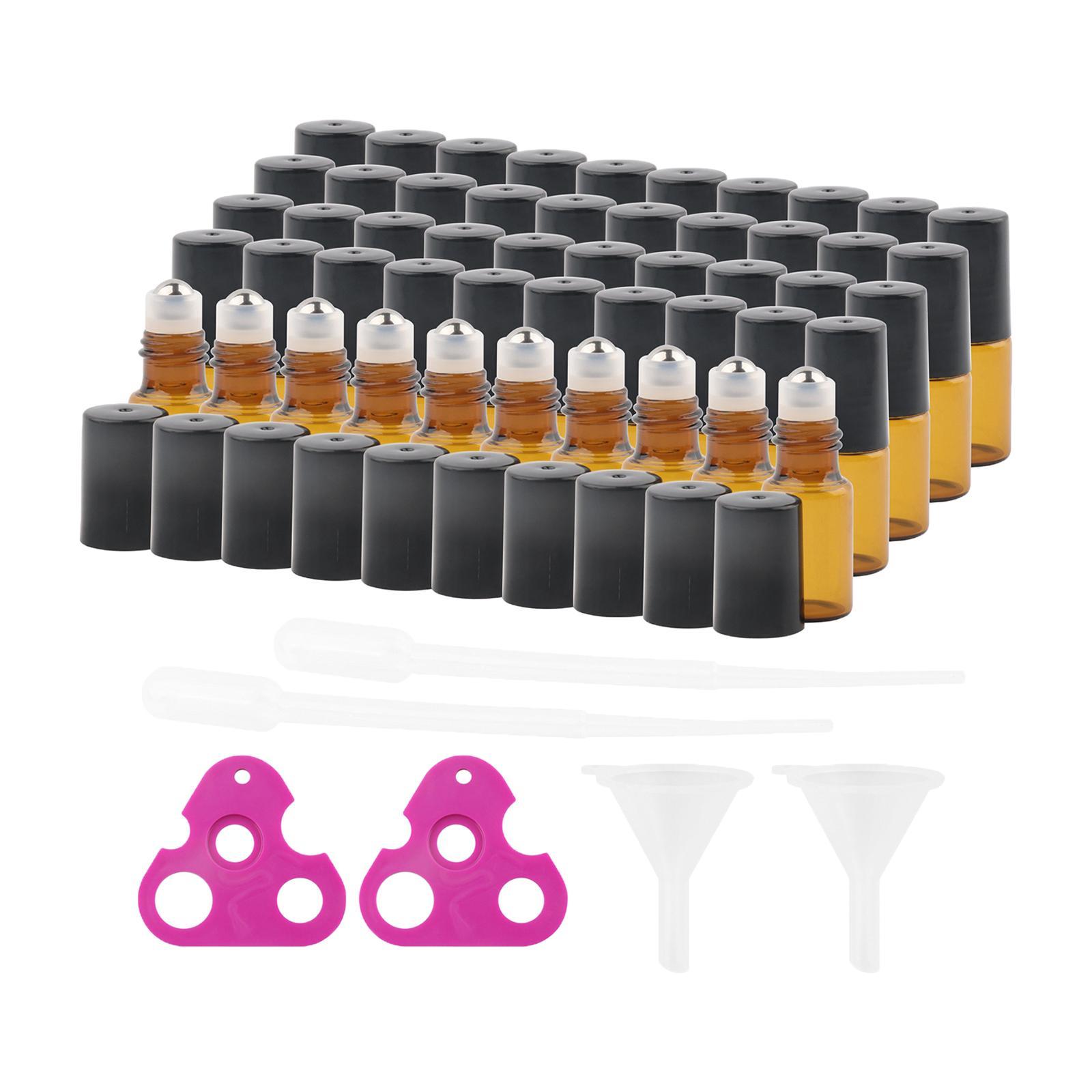 Rollerball Bottle Vial Leakproof Empty Refillable for Perfume Storage