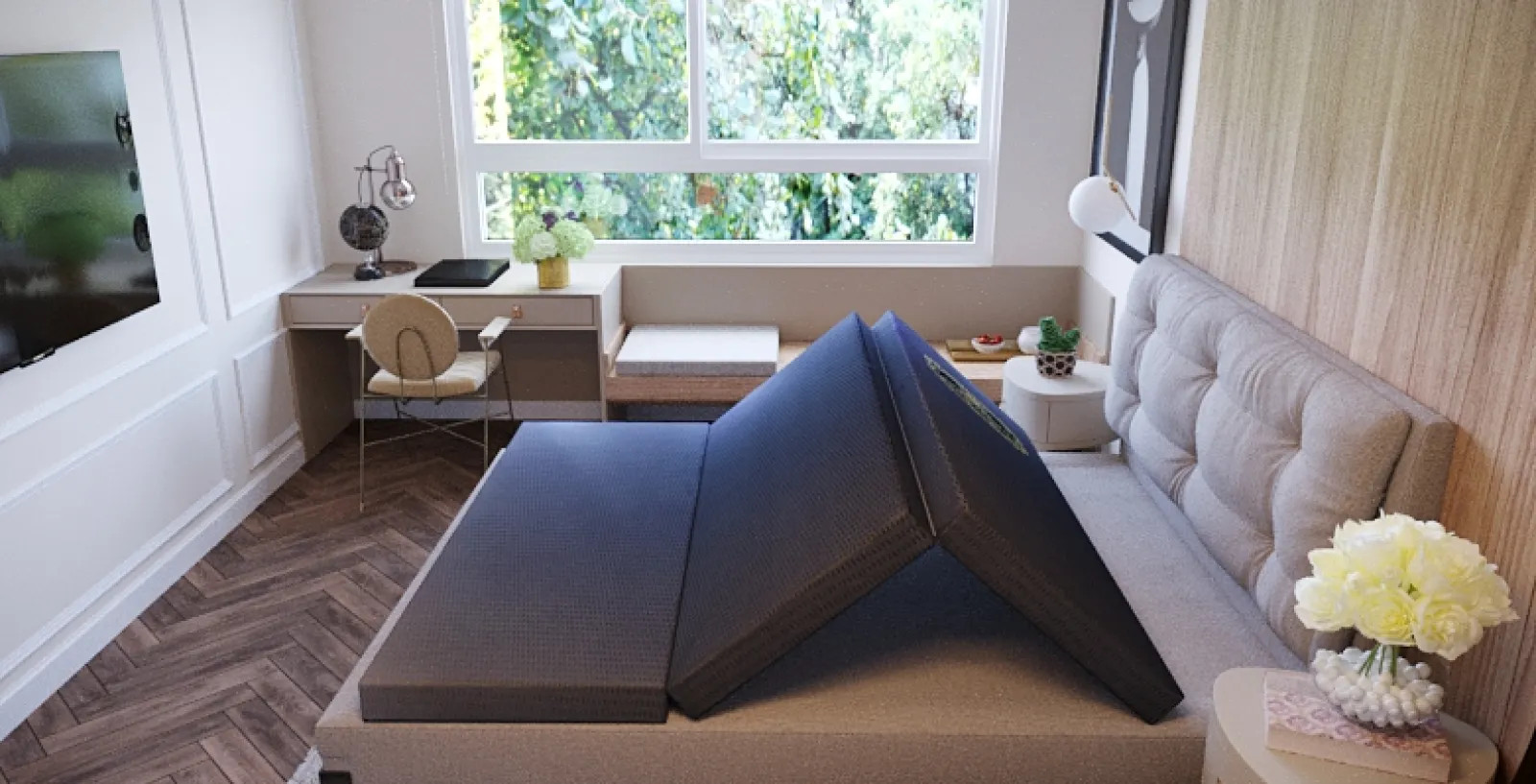 Nệm bông ép Kim Cương EUFIBER COMFORT