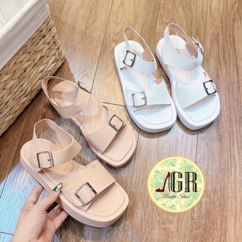 Sandal xuồng bản khoá sắt vuông gài 2,5 cm