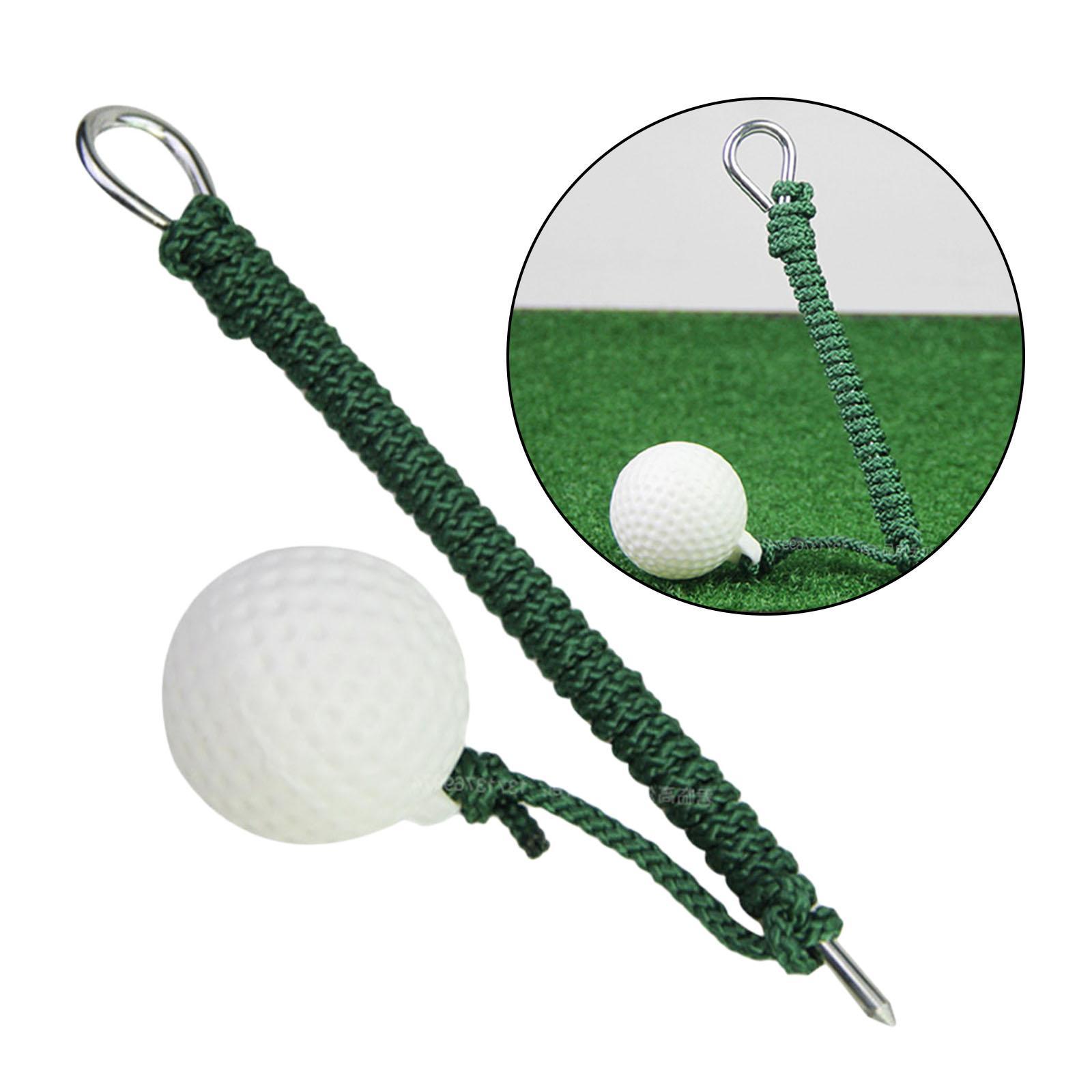 Golf Driving Ball Swing Hit Practice Training Aid