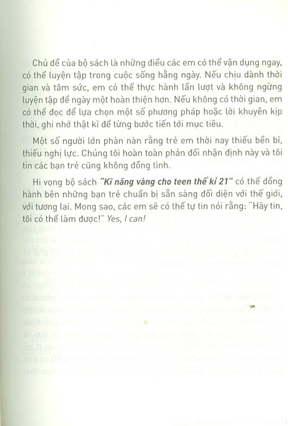 Kĩ Năng Vàng Cho Teen Thế Kỉ 21 - Bí Kíp Quản Lí Cảm Xúc (Tái Bản 2024)