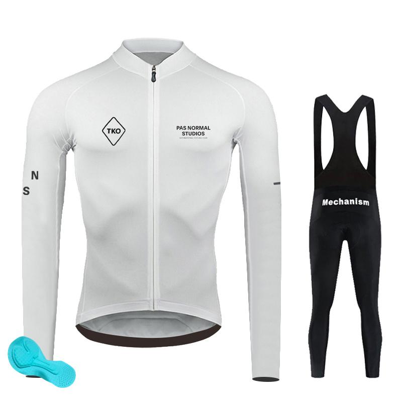 2023 PNS Đội Nam Mùa Hè Dài Tay Đi Xe Đạp Jersey MTB Maillot Ropa Ciclismo Đi Xe Đạp Quần Áo TKO Xuân Thu Đa Năng Color: cycling suit 8 Size: XS