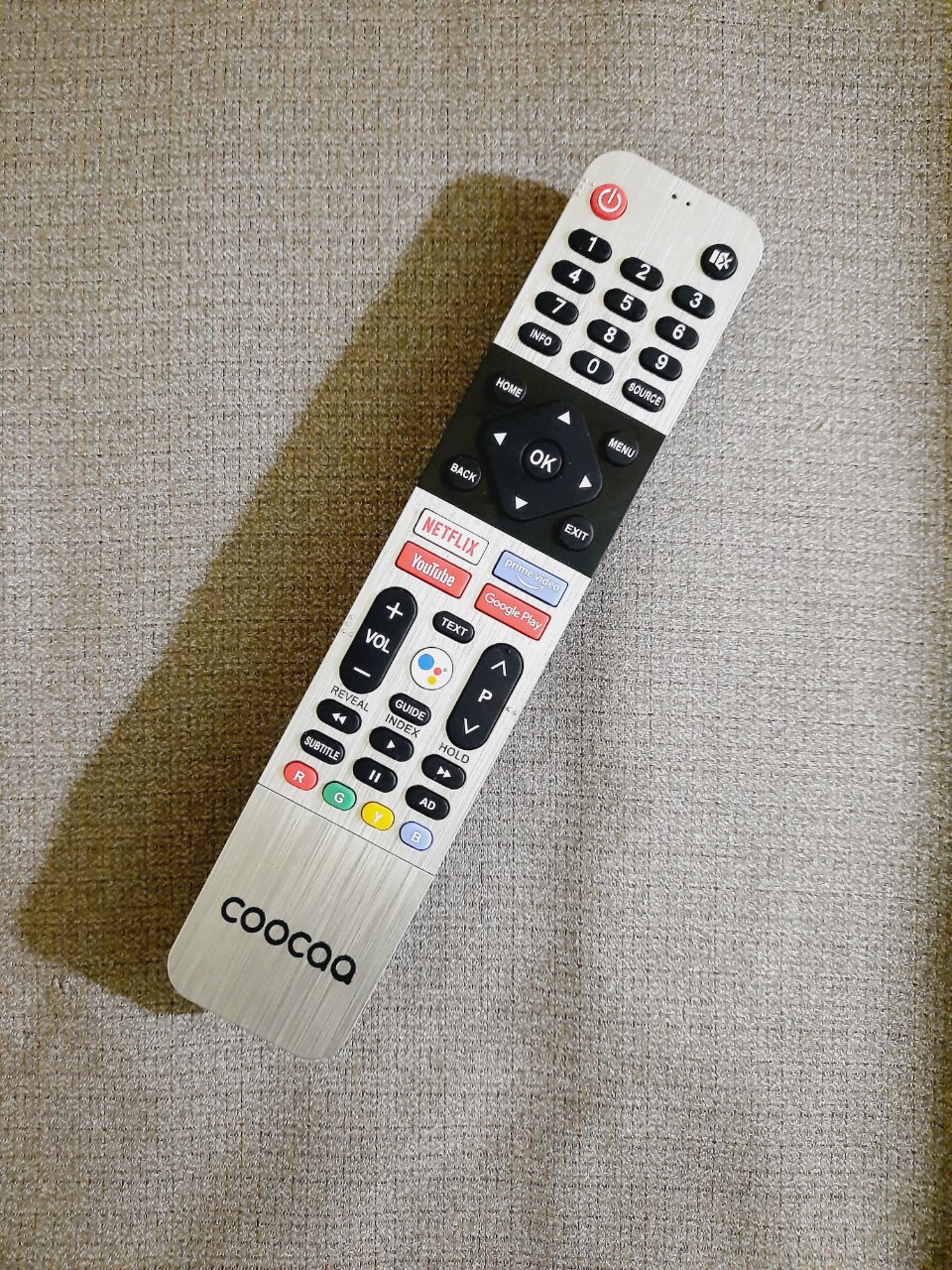Remote Điều khiển tivi Coocaa giọng nói- Hàng mới 100% Tặng kèm Pin!!!