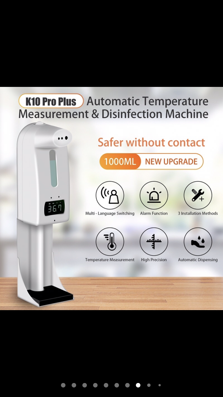 Máy đo thân nhiệt hồng ngoại k10pro bản giọng nói tiếng việt