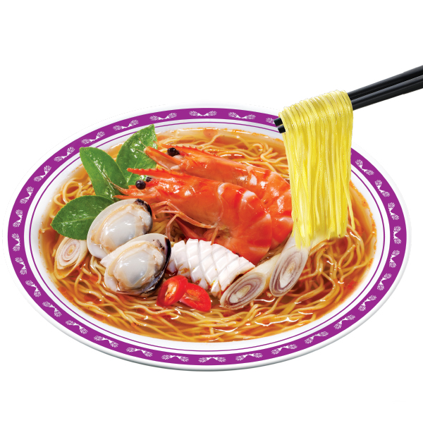 (COMBO 5 GÓI) MÌ KHÔNG CHIÊN 365 NISSIN - Hương vị Lẩu Thái Hải Sản 66g