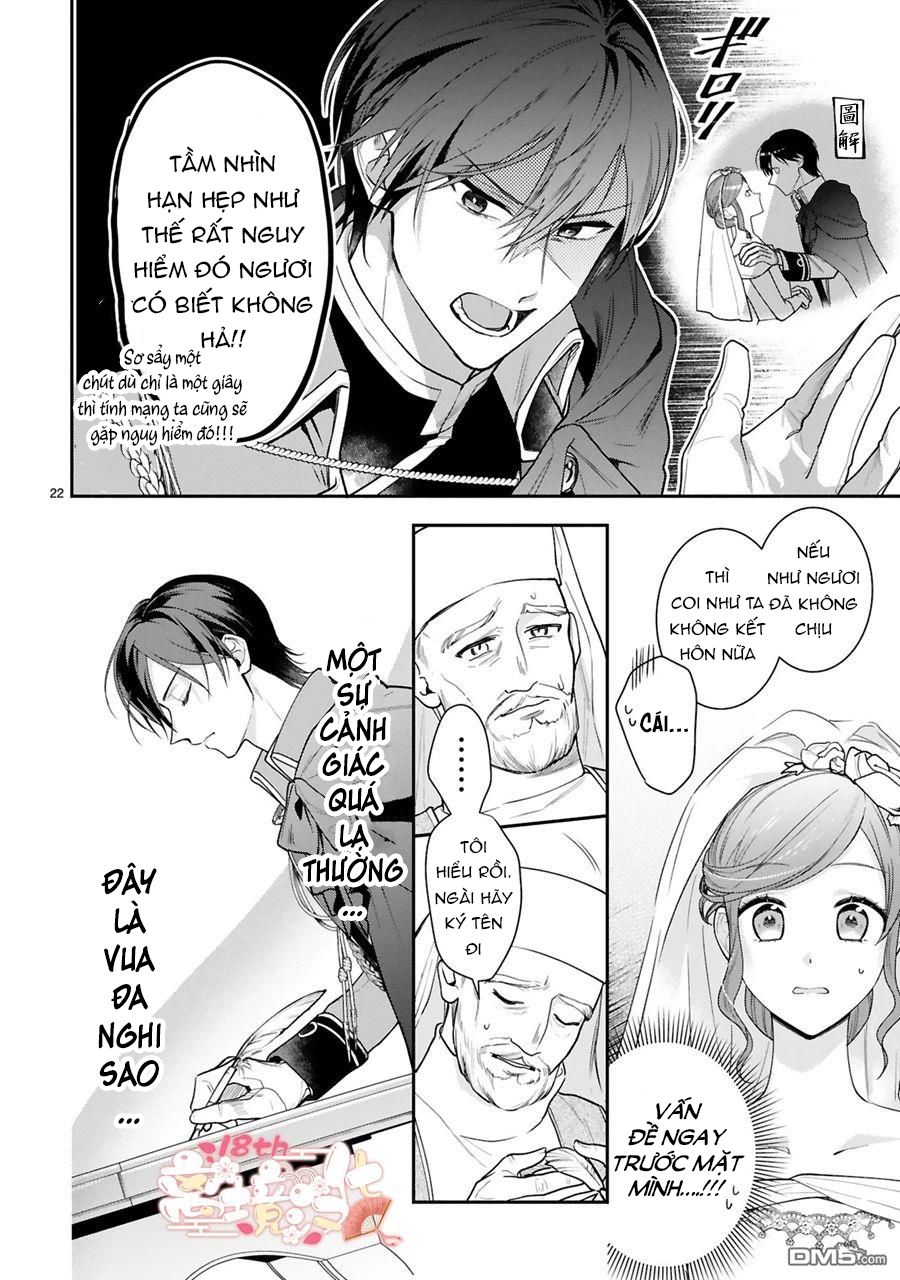 công chúa hợp đồng của nhà vua đa nghi chapter 1.2 3