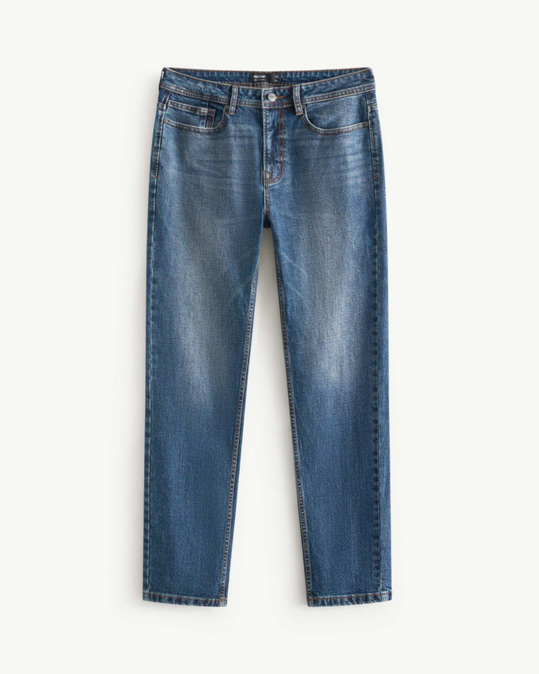 Quần jeans nam ROUTINE form Slim màu Xanh đậm- 10F24DPA011 | LASTORE MENSWEAR