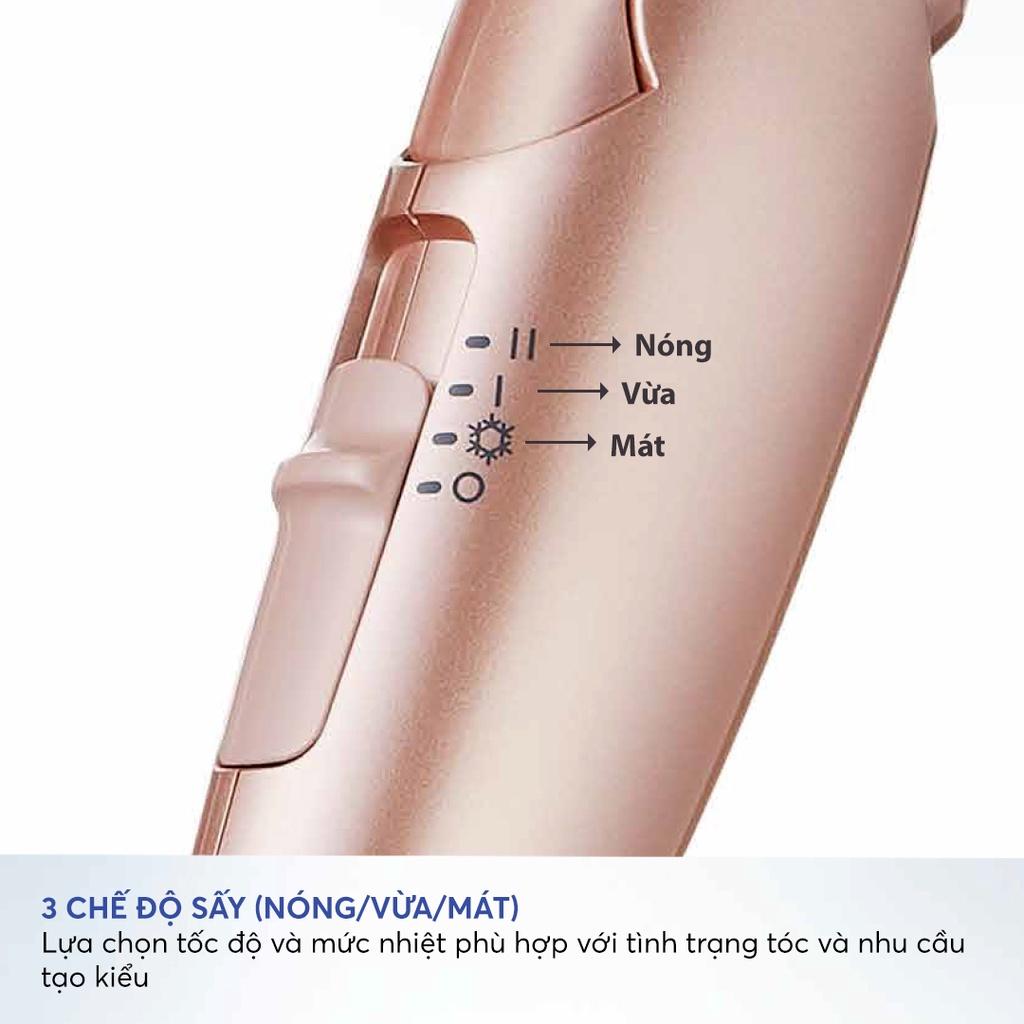 Máy Sấy Tóc Nanoe Dưỡng Ẩm, Chăm Sóc Tóc Và Da Đầu Panasonic EH-NA27PN645 - Tay Cầm Gập Gọn, Tiện Lợi - Công Suất 1200W