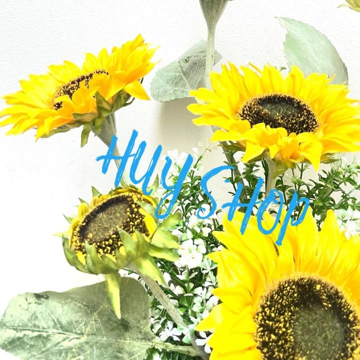 CHẬU HOA HƯỚNG DƯƠNG VẢI CAO CẤP ĐỂ BÀN TRANG TRÍ NHÀ CỬA